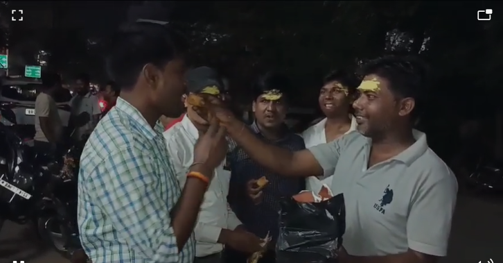 Prayers of 140 crore people brought color