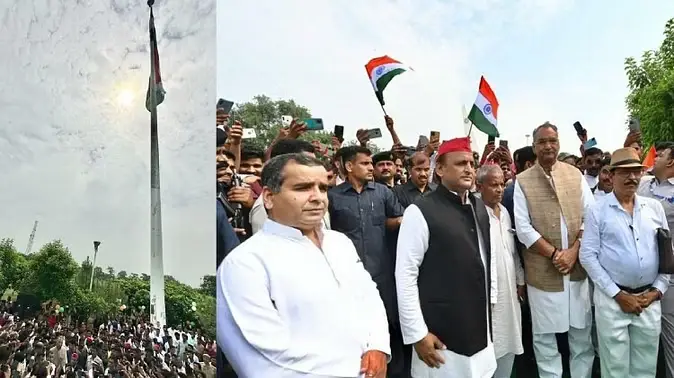 Akhilesh Yadav bowed down to the revolutionaries