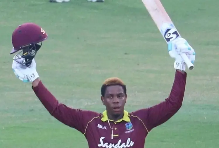 Shimron Hetmyer scored a half-century