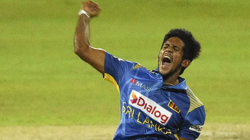 Kashun Rajita took four wickets