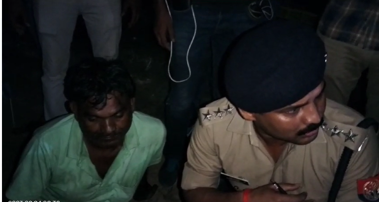 The accused fired on the police