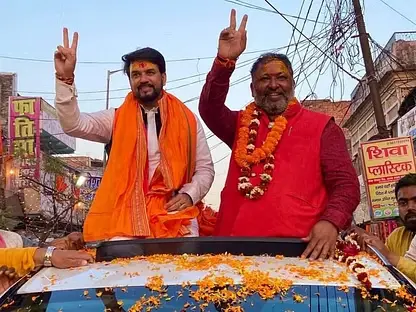 Contested the first assembly elections from Ballia in 2007.