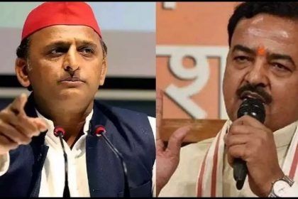 akhilesh yadav and keshav prasad maurya