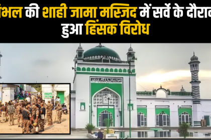 sambhal masjid survey today