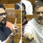 Rahul Gandhi and anurag thakur