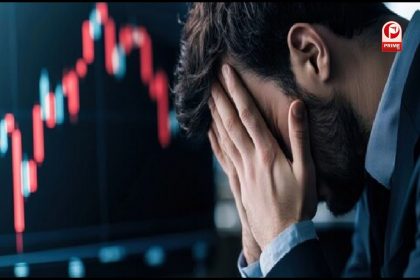 शेयर बाजार में गिरावट,
