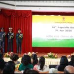 भारतीयों ने मनाया 76वां गणतंत्र दिवस