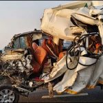 पूर्वांचल एक्‍सप्रेसवे पर भीषण सड़क हादसा