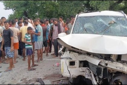 आरा में भीषण सड़क हादसा