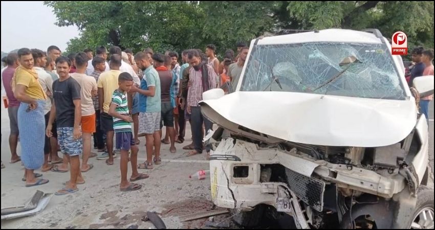 आरा में भीषण सड़क हादसा