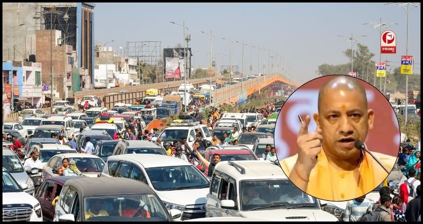 Mahakumbh Traffic Jam