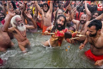 नागा साधुओं का अमृत स्नान