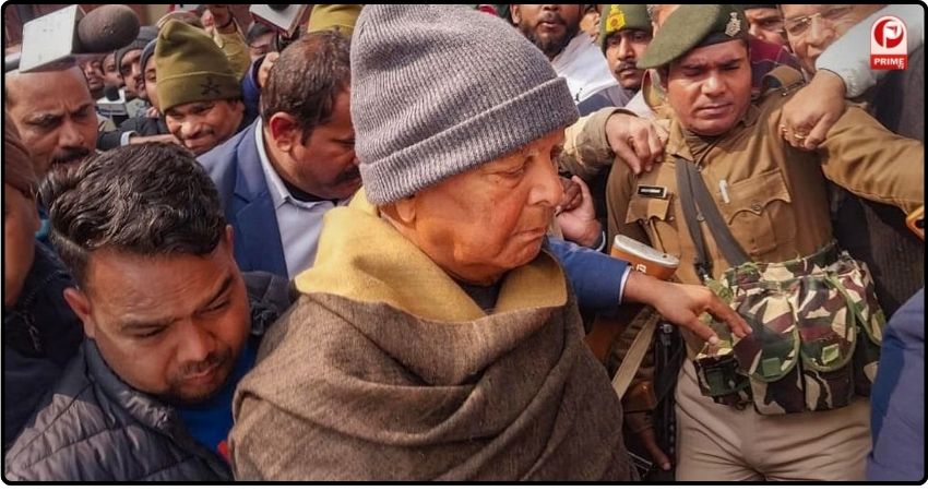 Lalu Yadav at ED Office