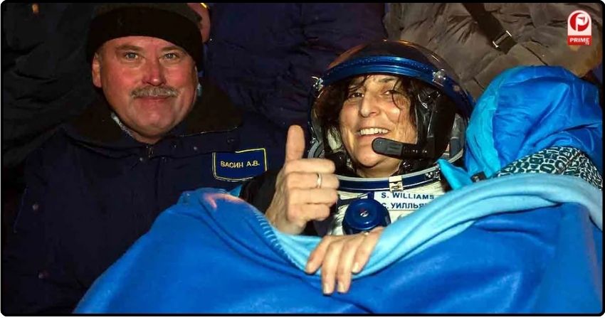 सुनीता विलियम्स की पृथ्वी पर वापसी