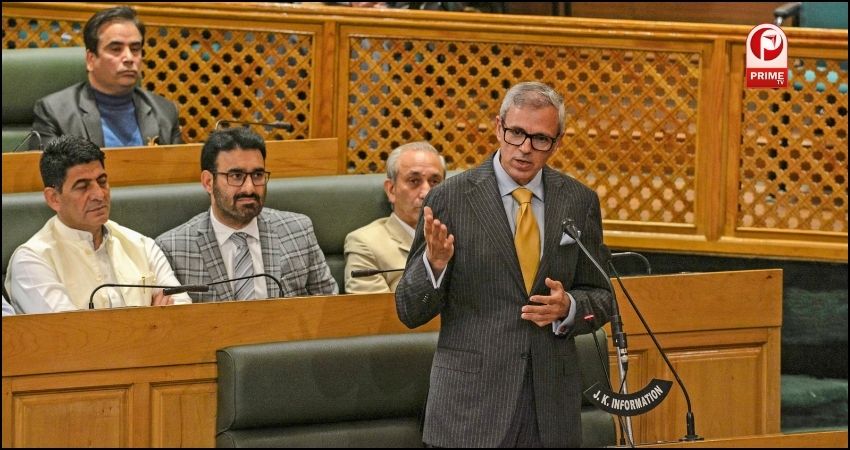 J&K विधानसभा के विशेष सत्र में बोले Omar Abdullah