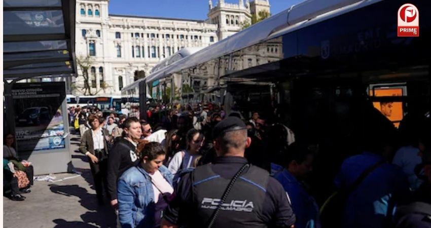 Spain Portugal Power Outage