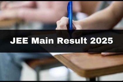 JEE Main Result 2025