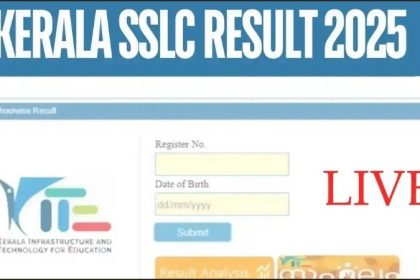 SSLC Kerala Results 2025 Live