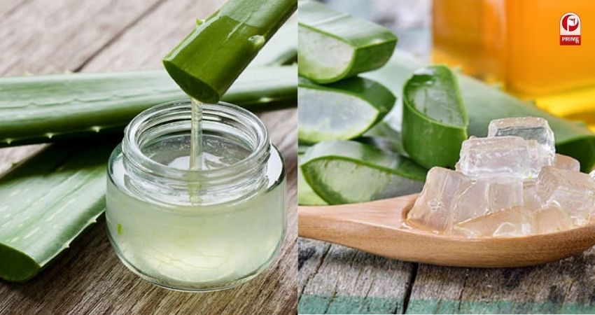 Aloe vera gel for skin