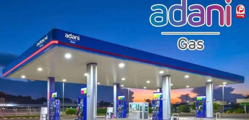 adani total gas share price