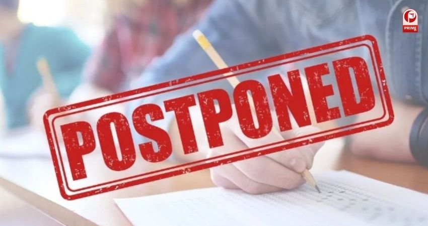 Third Shift Exam Postponed