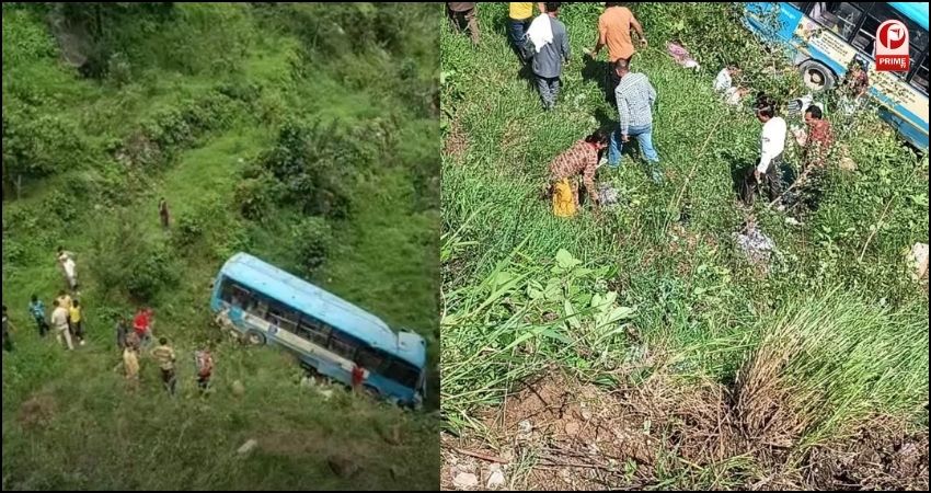 Mandi HRTC Bus Accident