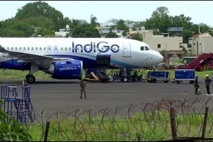 Indigo flight emergency