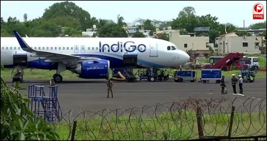 Indigo flight emergency