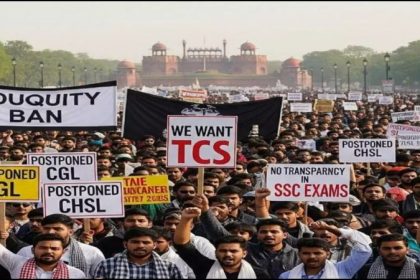 SSC Exam Protest