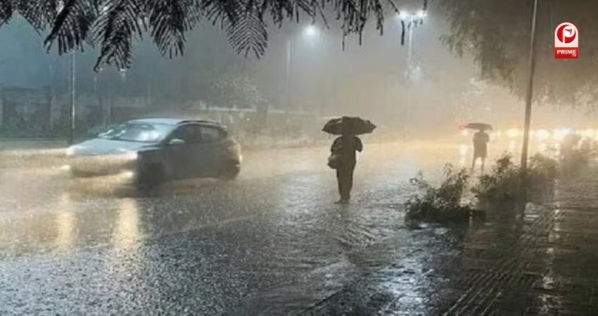 दोपहर में बारिश की संभावना...