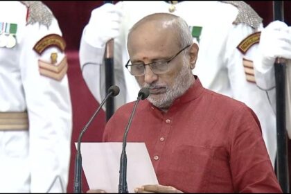 cp radhakrishnan oath