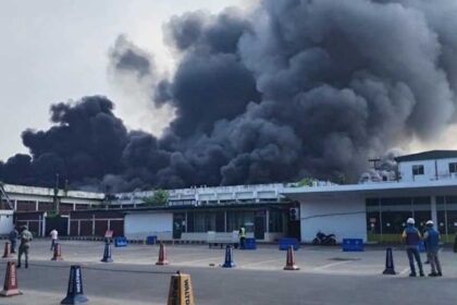 Dhaka Airport Fire