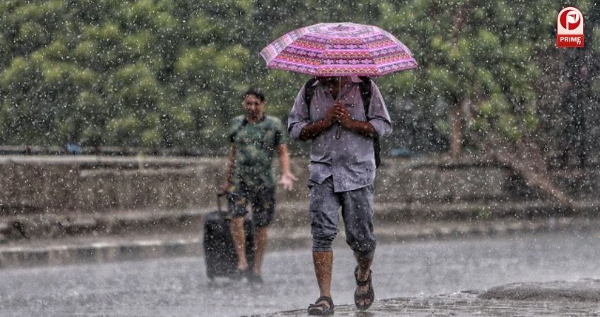 देश के प्रमुख शहरों का तापमान