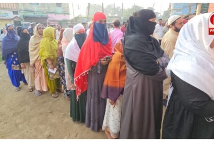 दूसरे चरण का मतदान जारी