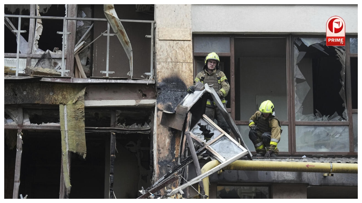 यूक्रेन पर रूस का रातोंरात हमला