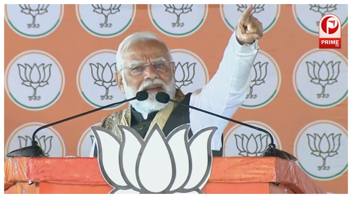 सीतामढ़ी में PM मोदी की चुनावी जनसभा