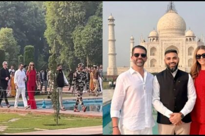 Trump Jr. Visits Taj Mahal