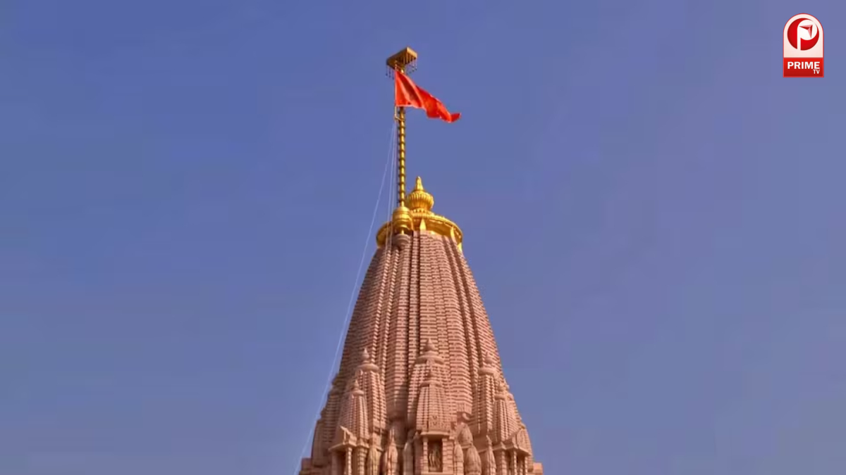 अयोध्या में मंदिर निर्माण का प्रतीक