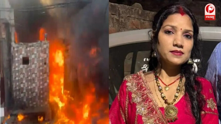 गजक फैक्ट्री में धमाका