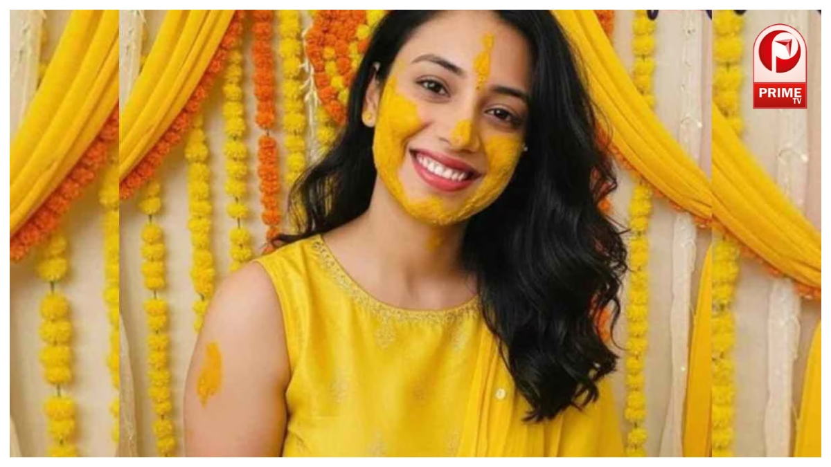 Smriti Mandhana Haldi