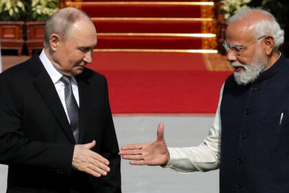 Vladimir Putin का PM Modi ने किया जोरदार स्वागत