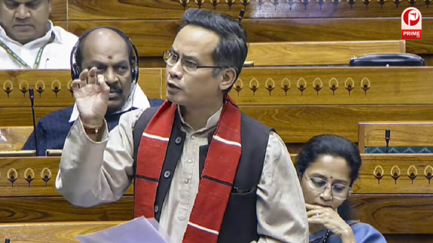 संसद में मोदी के बयान पर भड़के गोगोई