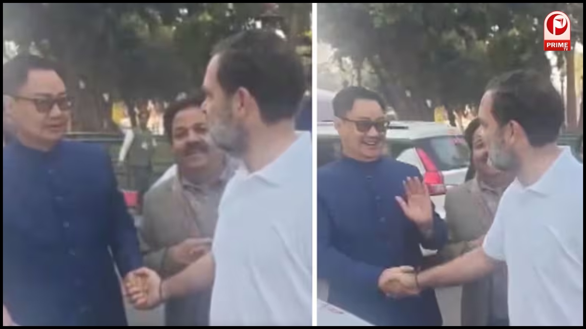 Rahul Gandhi Kiren Rijiju