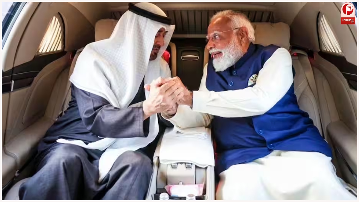 PM Modi UAE President