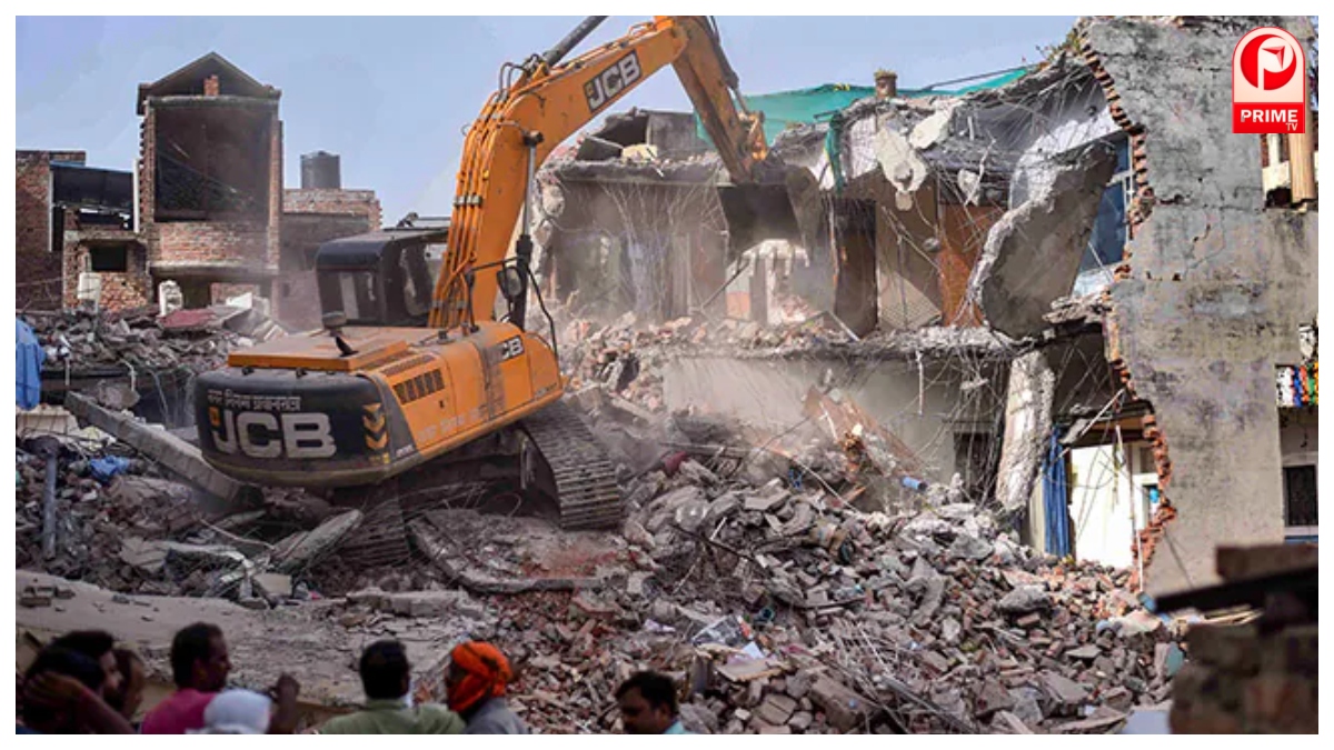 Sambhal Bulldozer Action
