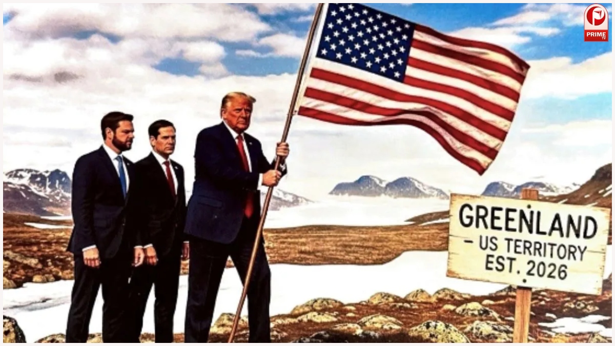 Trump Greenland Flag