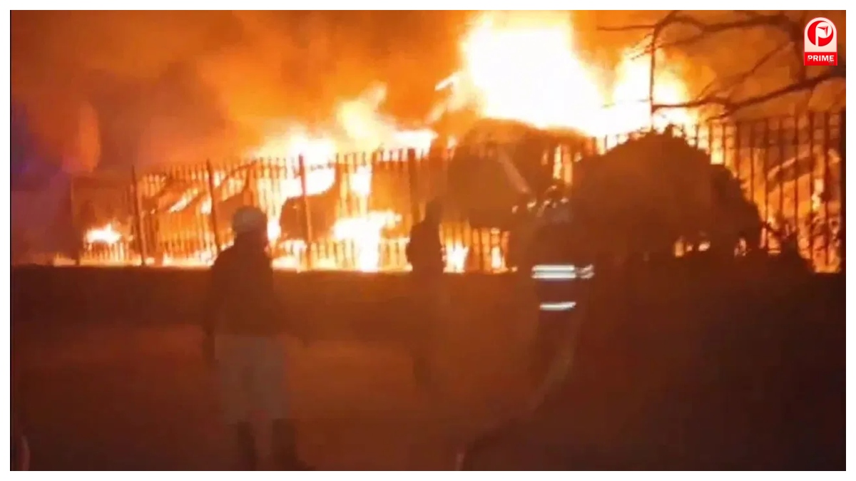 Khushkheda chemical factory fire