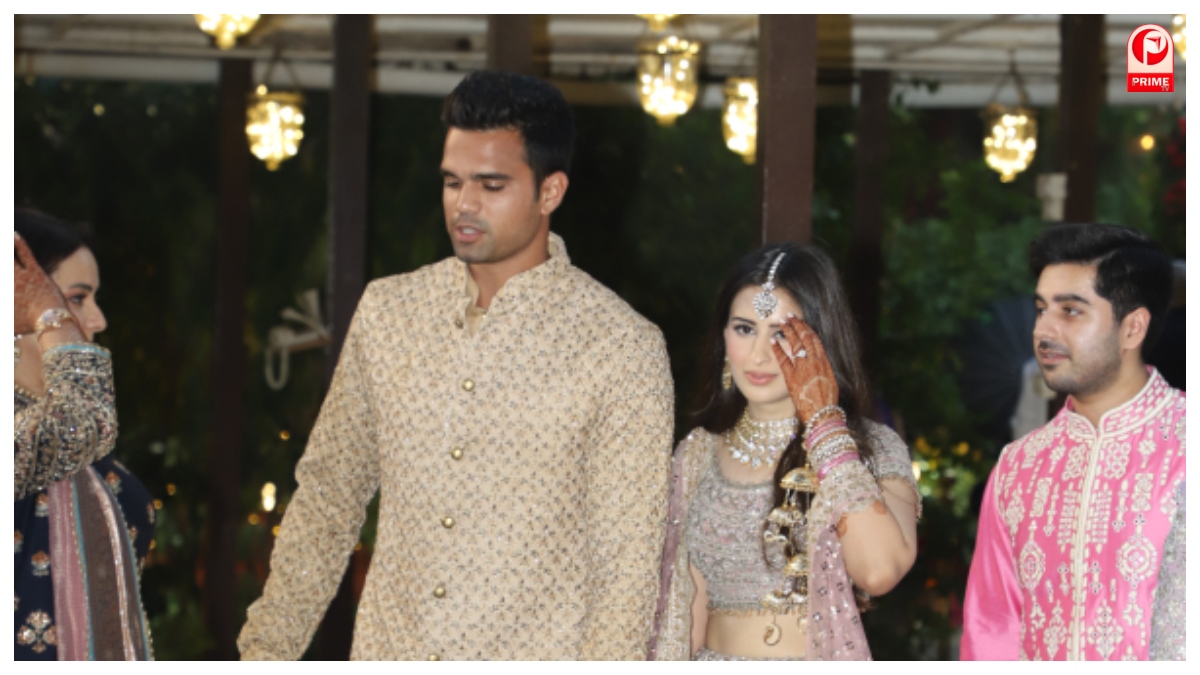 Arjun Tendulkar Saaniya Chandhok Wedding