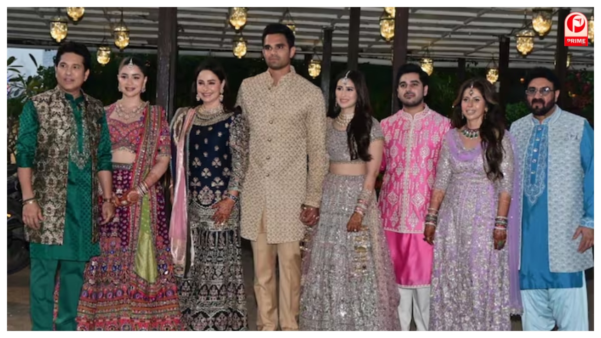 Arjun Tendulkar Saaniya Chandhok Wedding