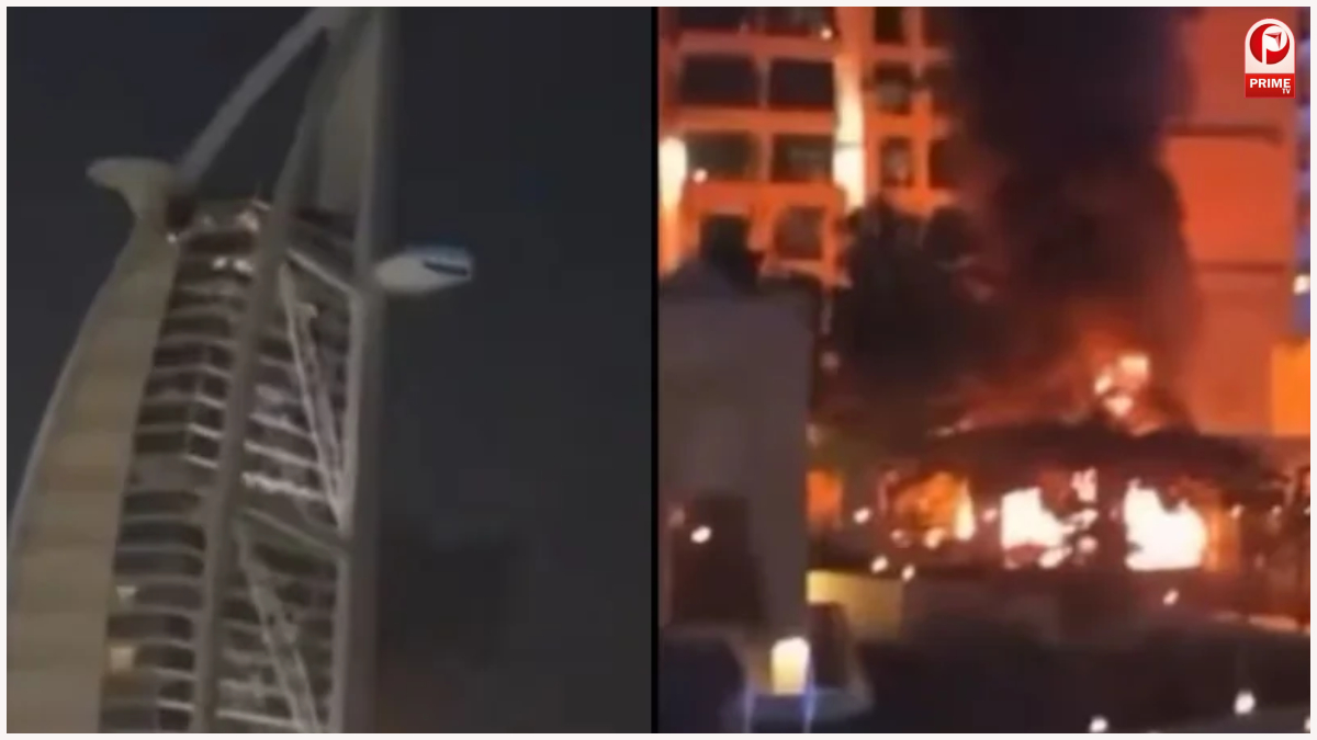 Fire in Burj Al Arab